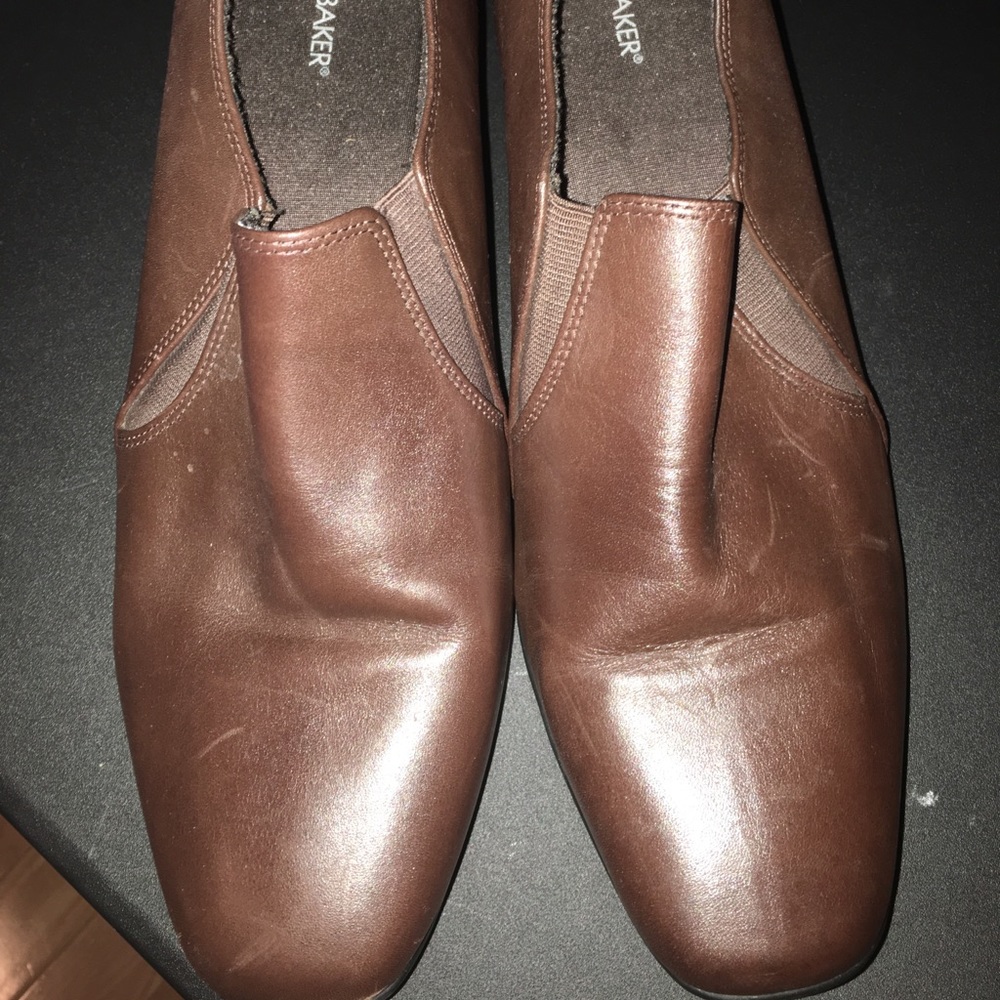 Cute brown booties